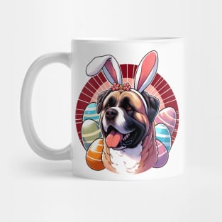 Perro de Presa Canario's Easter Celebration with Bunny Ears Mug